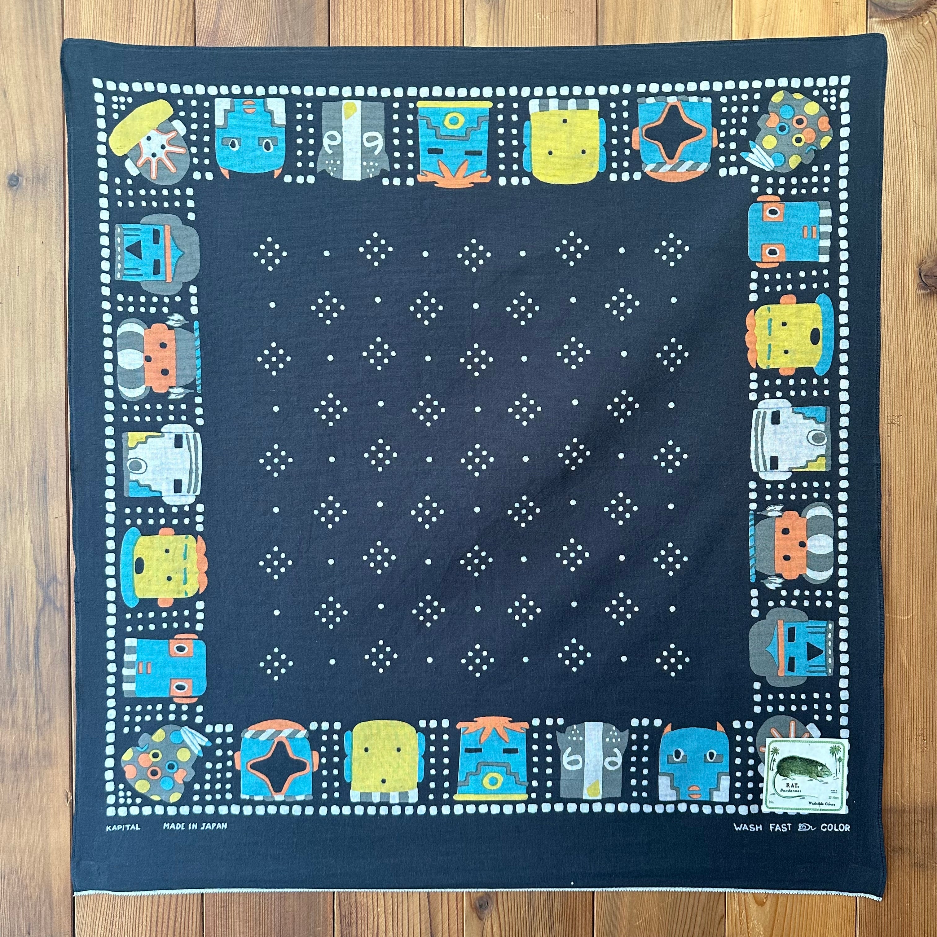 Kapital KACHINA Bandana Black