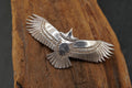 Large Silver Eagle Pendant