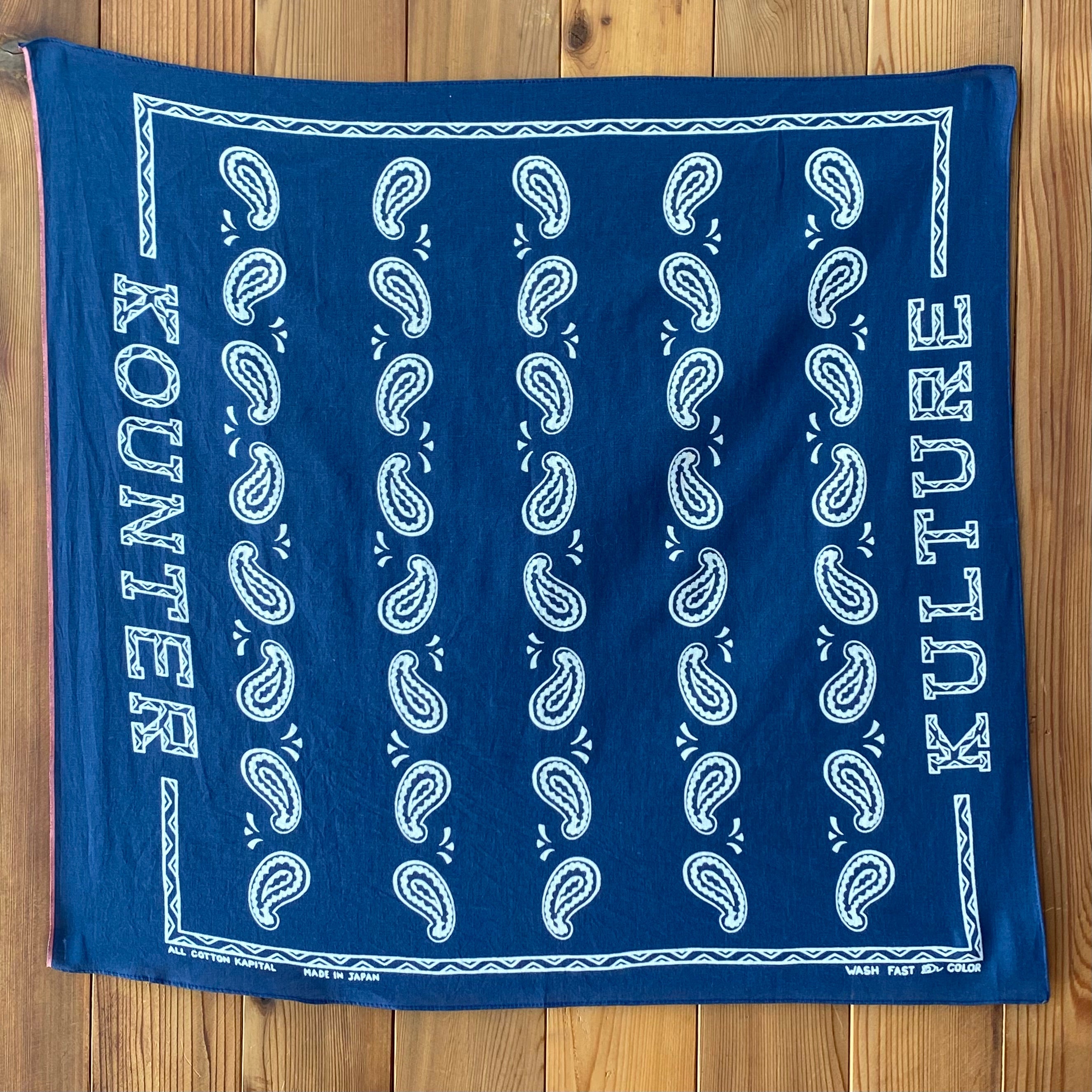 Kapital ‘KOUNTER KULTURE PECOS’ Bandana Navy