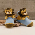 Blue Lion Animal Socks