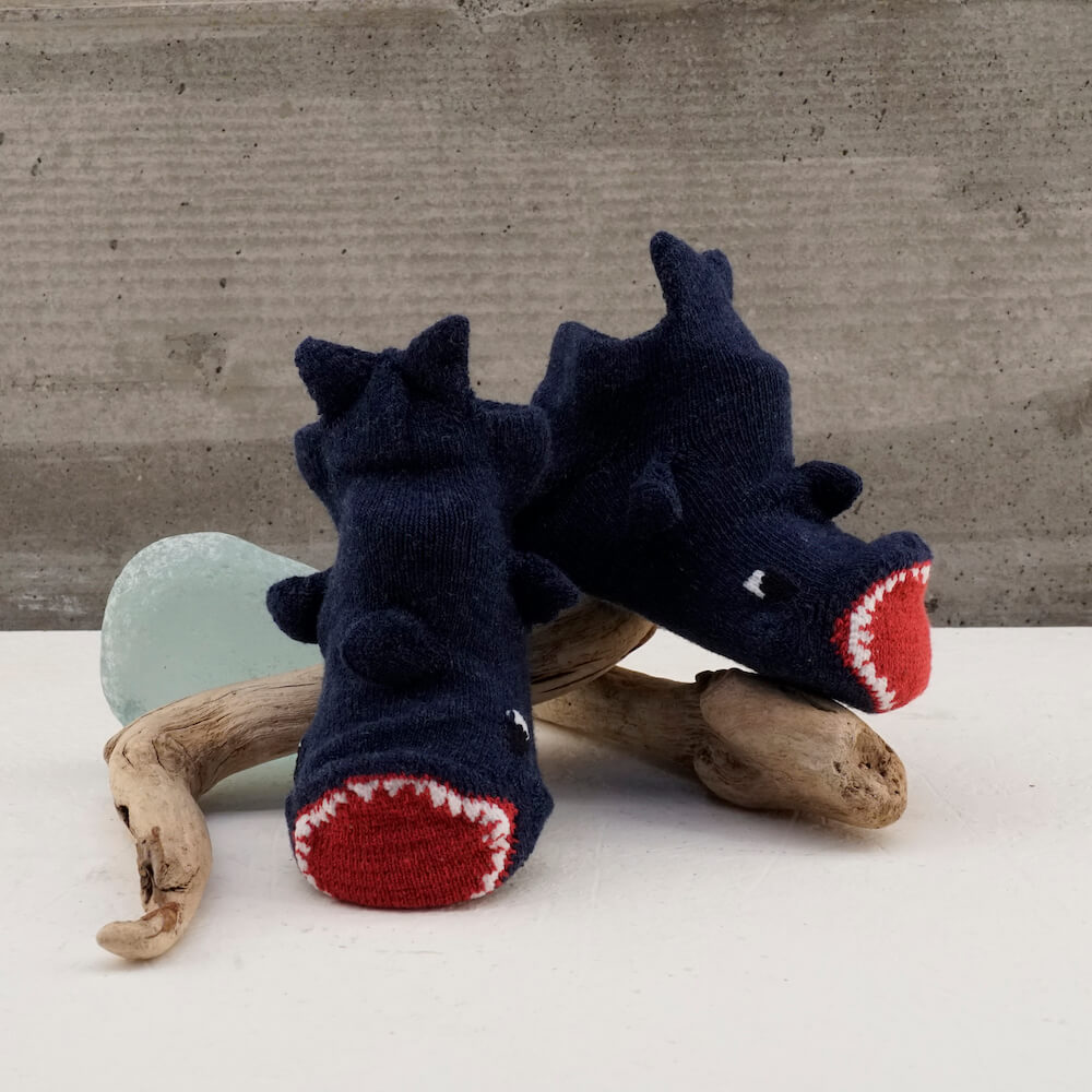 Animal Socks Shark, 9-12cm