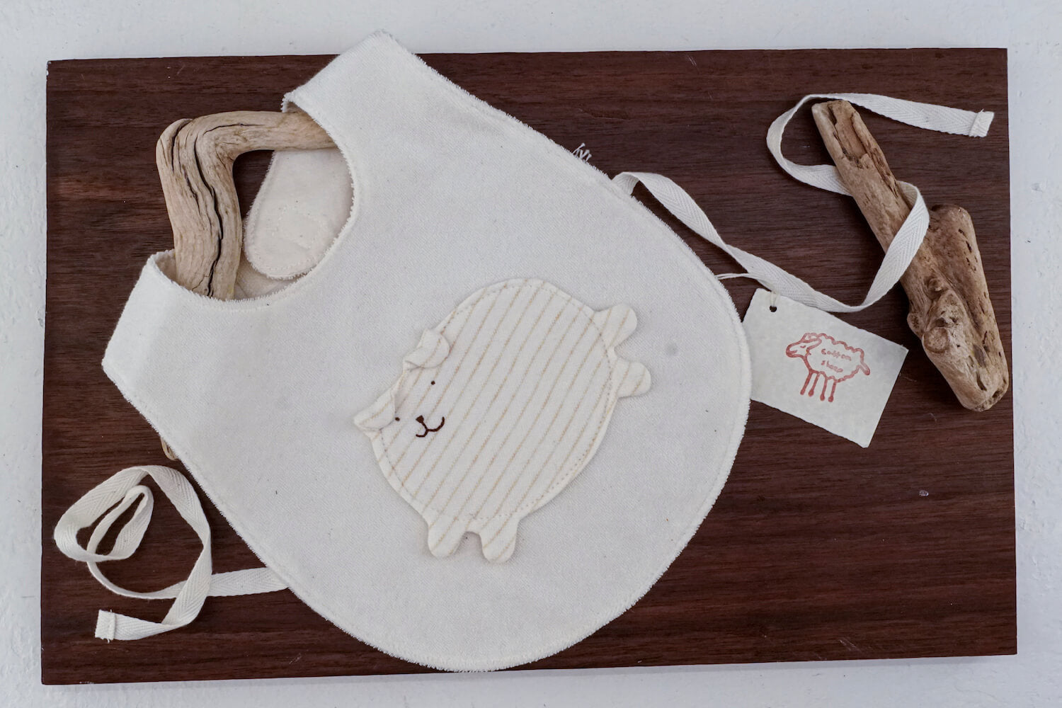 Baby mast p. Large bib