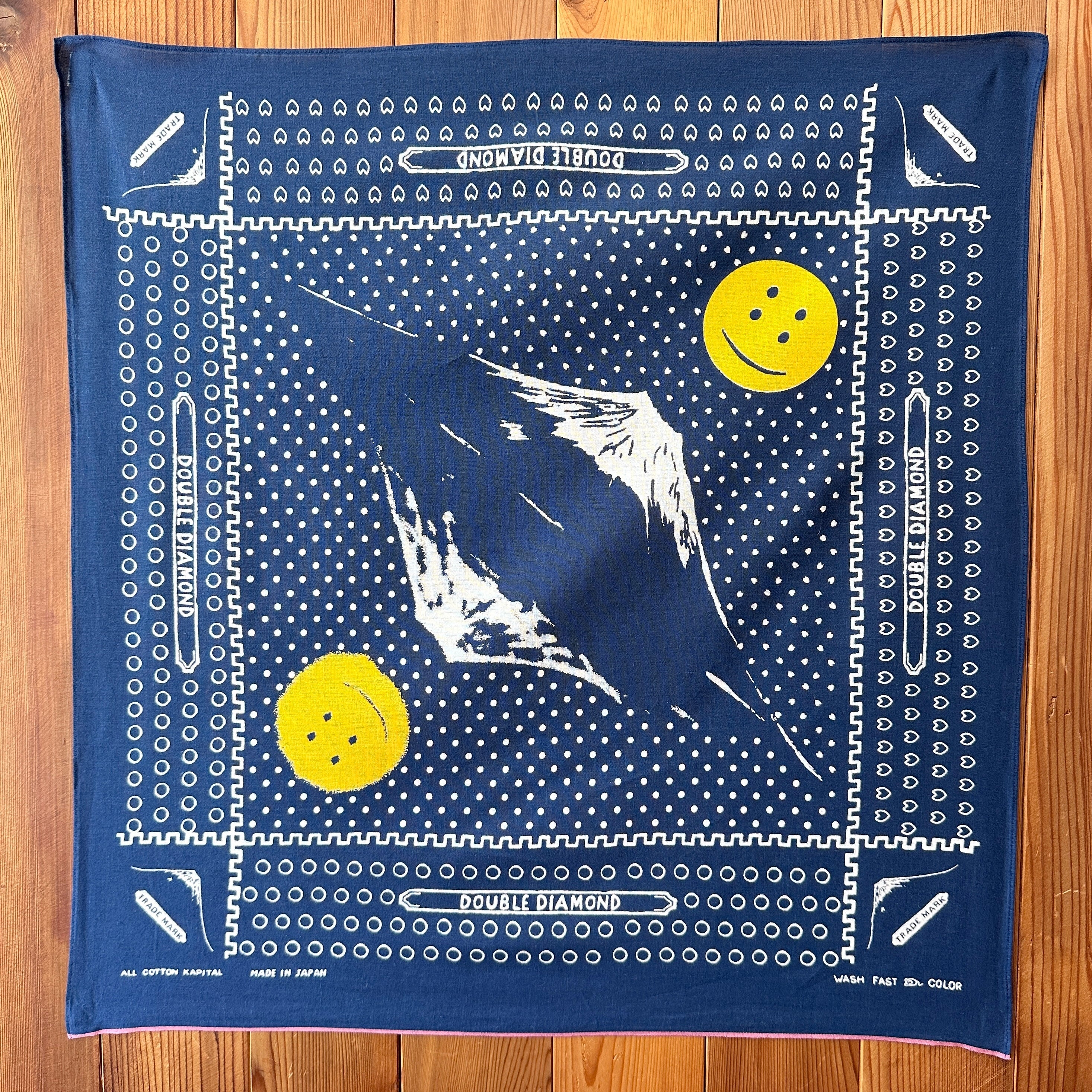 Kapital M. Fuji Bandana - Navy