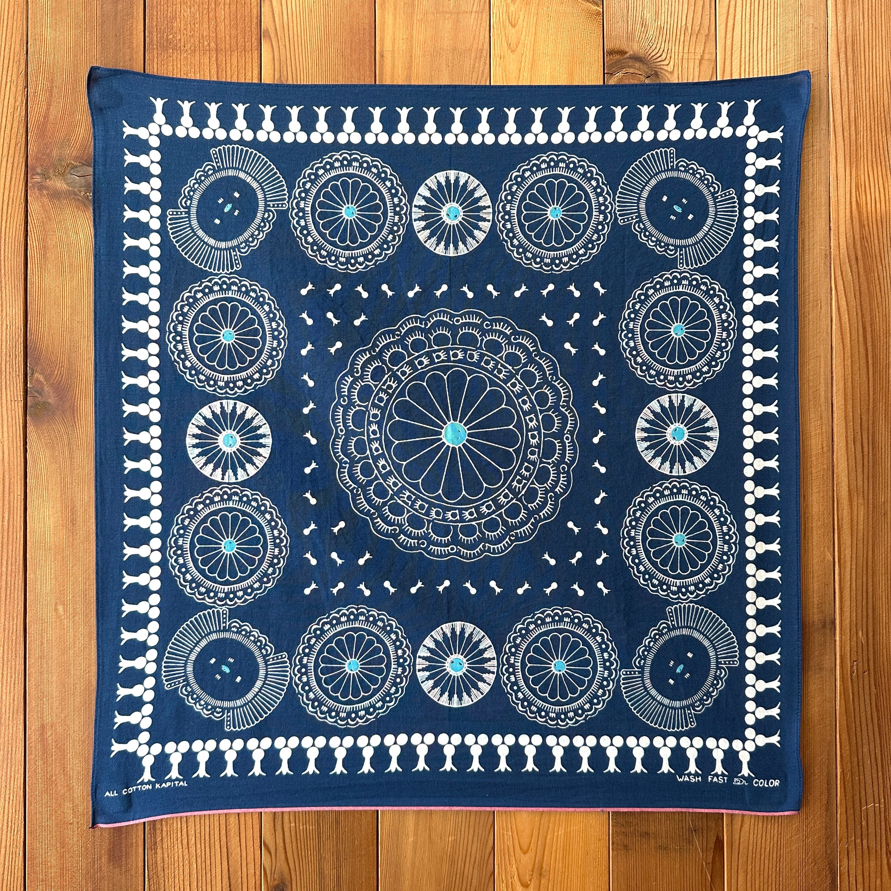 Kapital Concho Bandana Navy