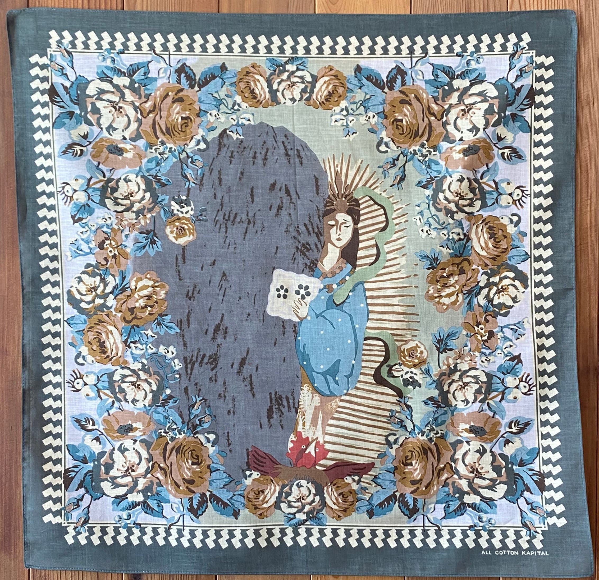 Kapital Amaterasu Bandana - Khaki