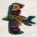 Kapital 3D Embroidered Pin Badge, Swallow