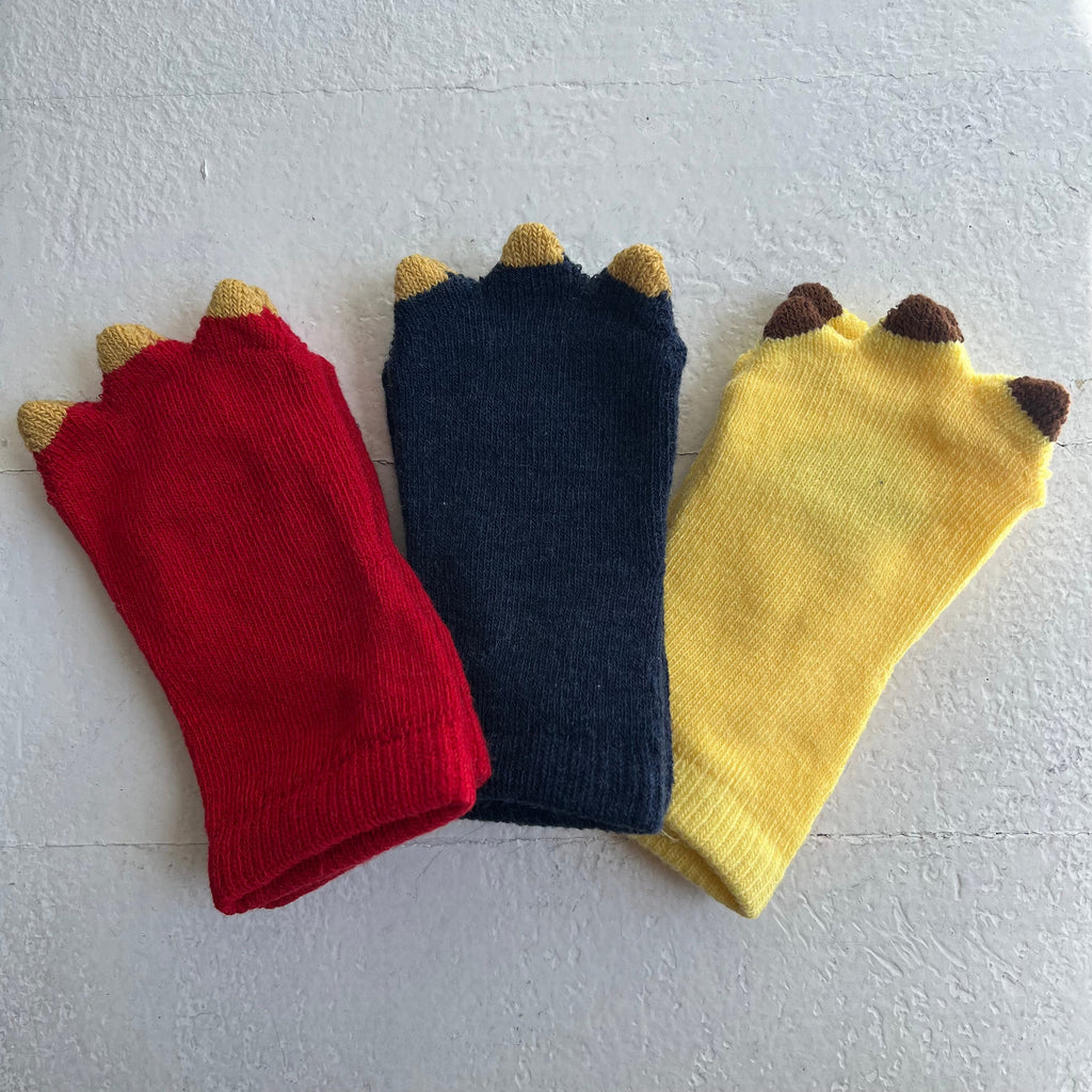 Animal Socks, Primary Colors Claws